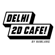 Delhi 2D Cafe — Majnu Ka Tila logo