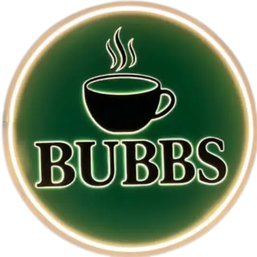 Bubbs Tea Cafe — Satya Niketan logo