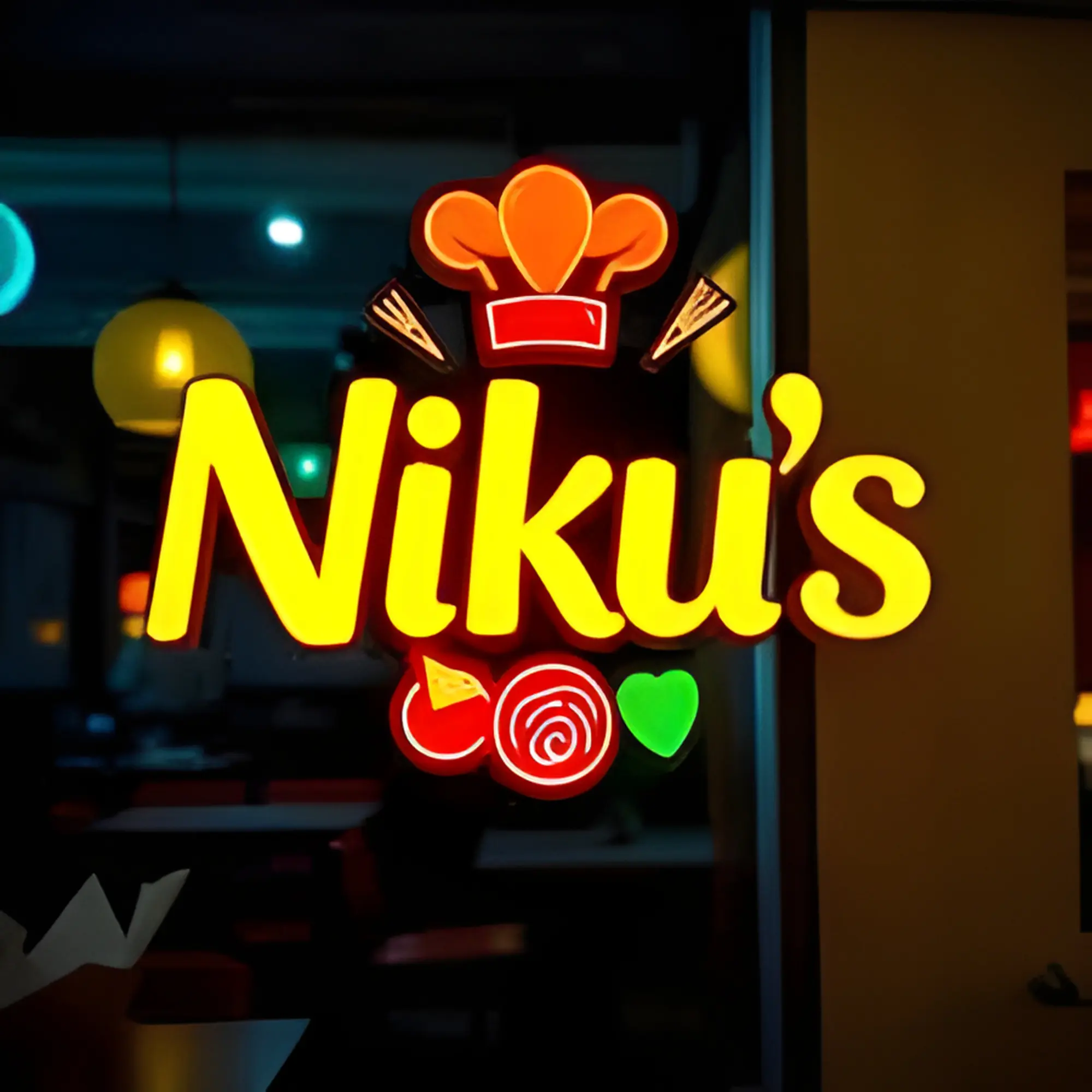Niku's Cafe & Restro — Satya Niketan logo